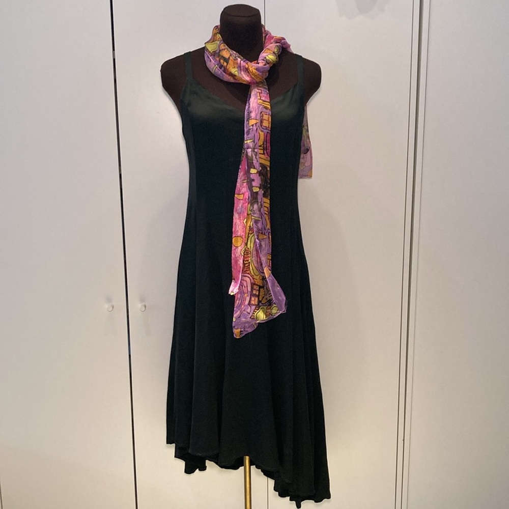 Lurdes Bergada midi dress pull over M Barcelona Designer